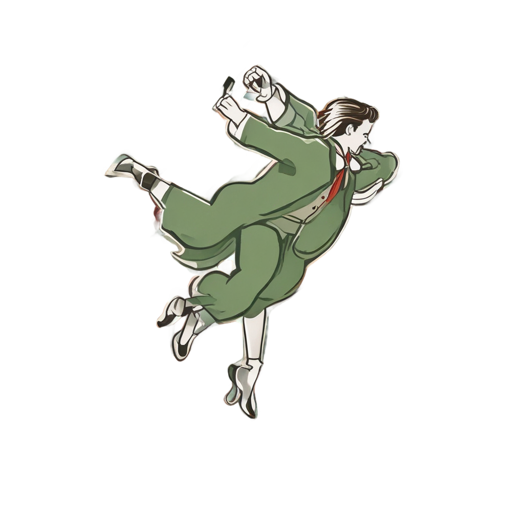 Double Shadow Dance — celestial nursery stickers