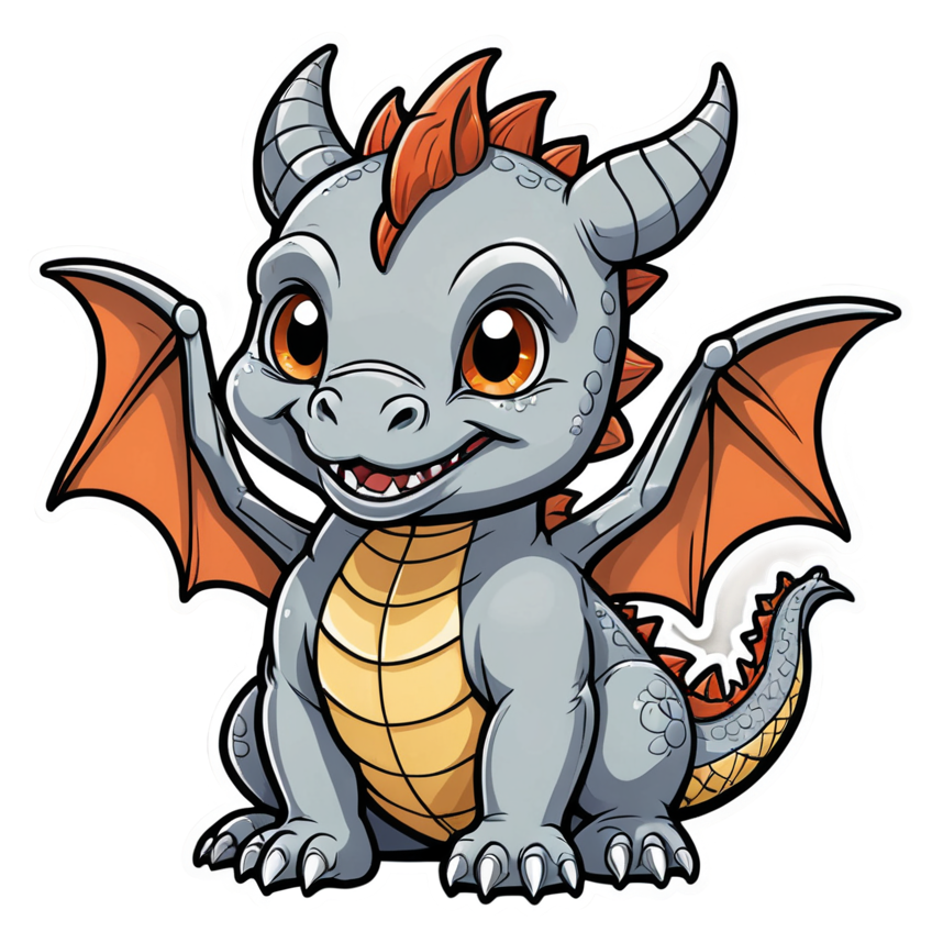 Baby Dragon (tattoo) — dragon stickers