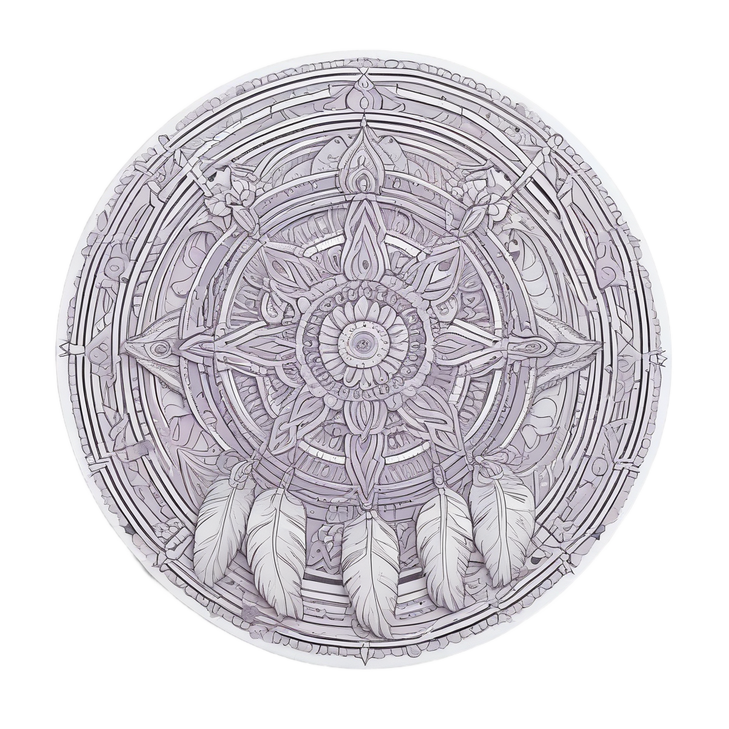 Dreamcatcher Sun Dream — boho nursery stickers