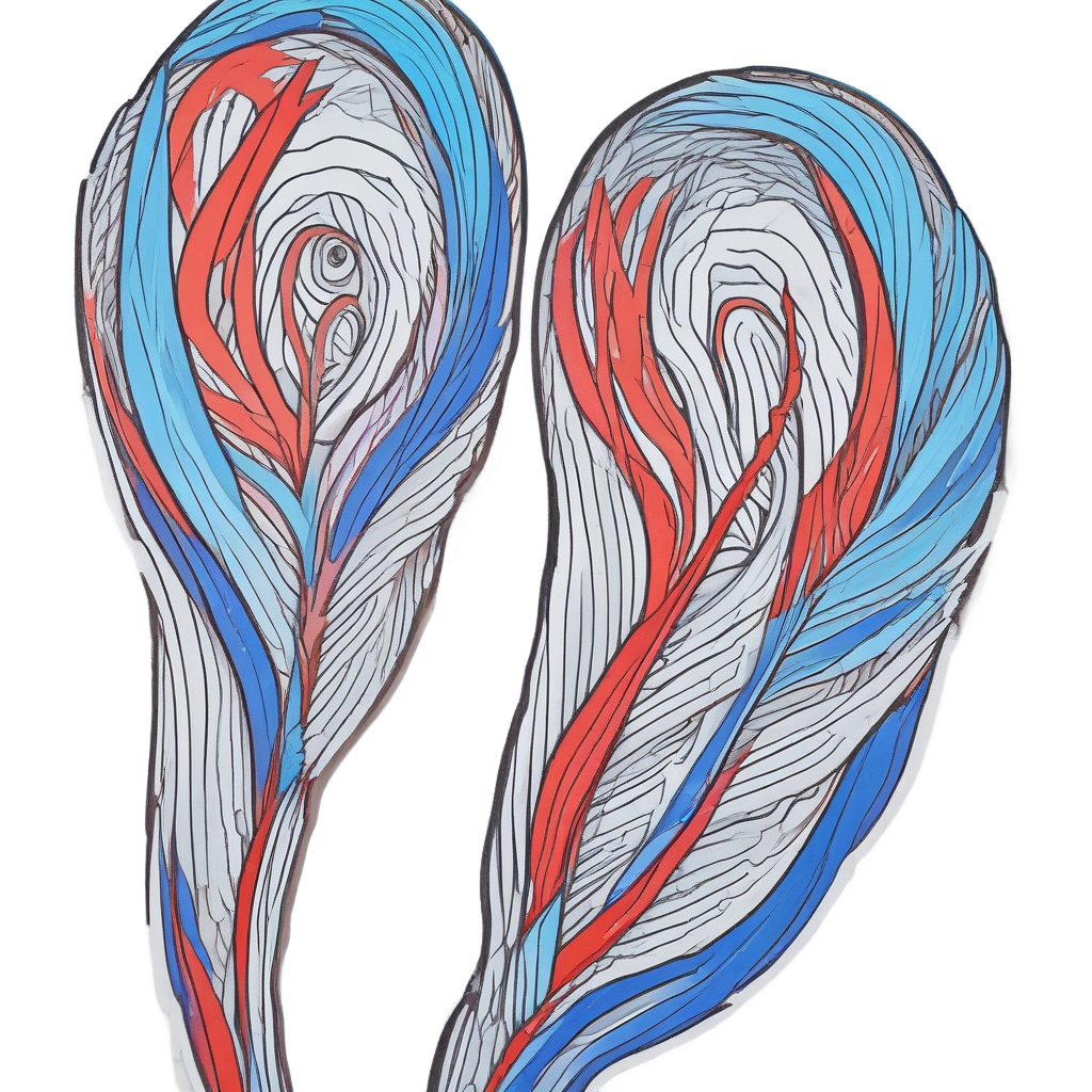 Electric Pampas Duo — boho nursery stickers