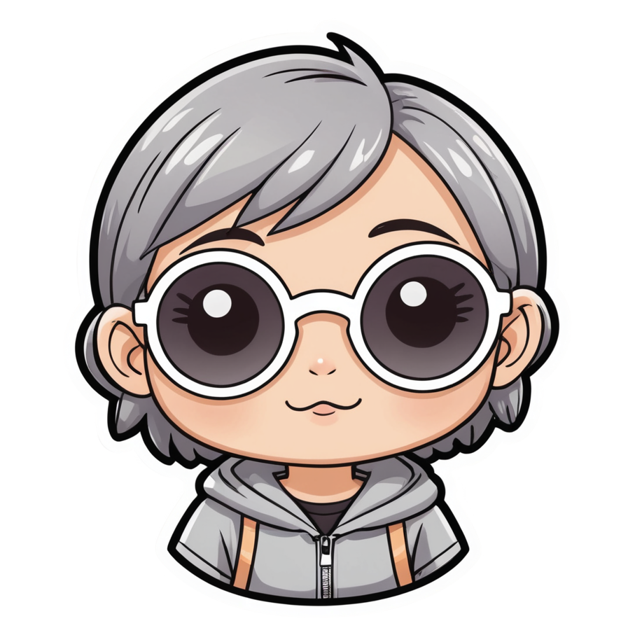 Cool Shades (kawaii) — kawaii stickers