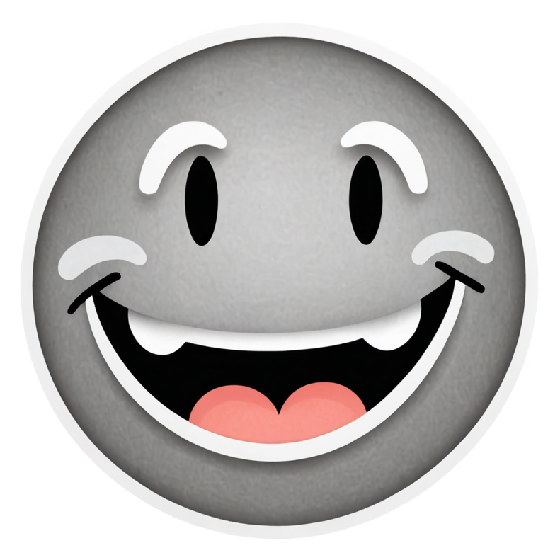 Mega Happy (papercut) — emoji stickers