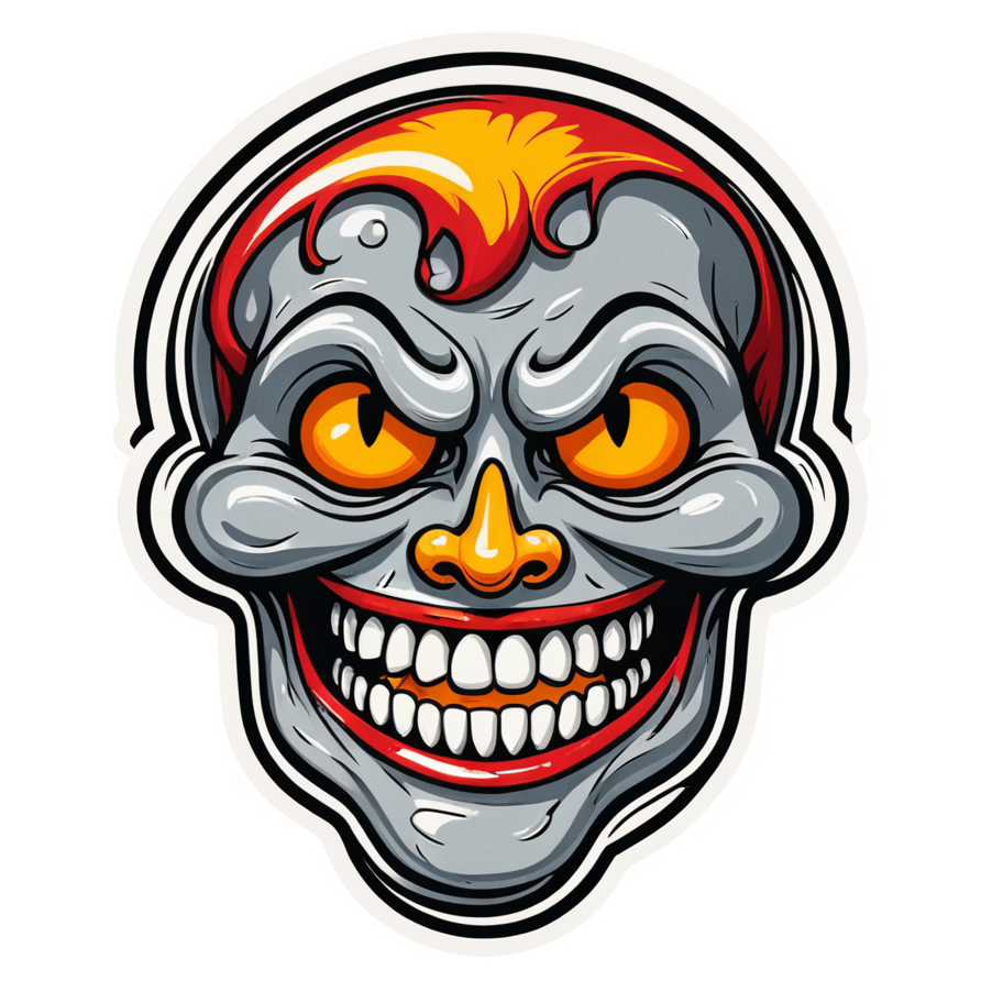 Melting Smile (tattoo) — emoji stickers