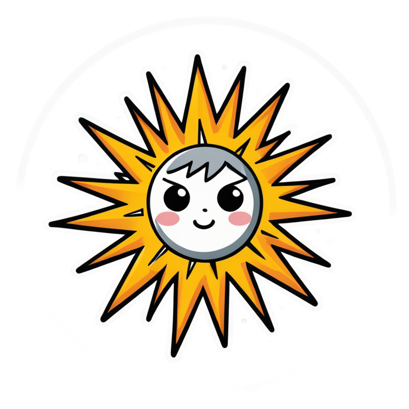 Mind Blown (lineart) — emoji stickers