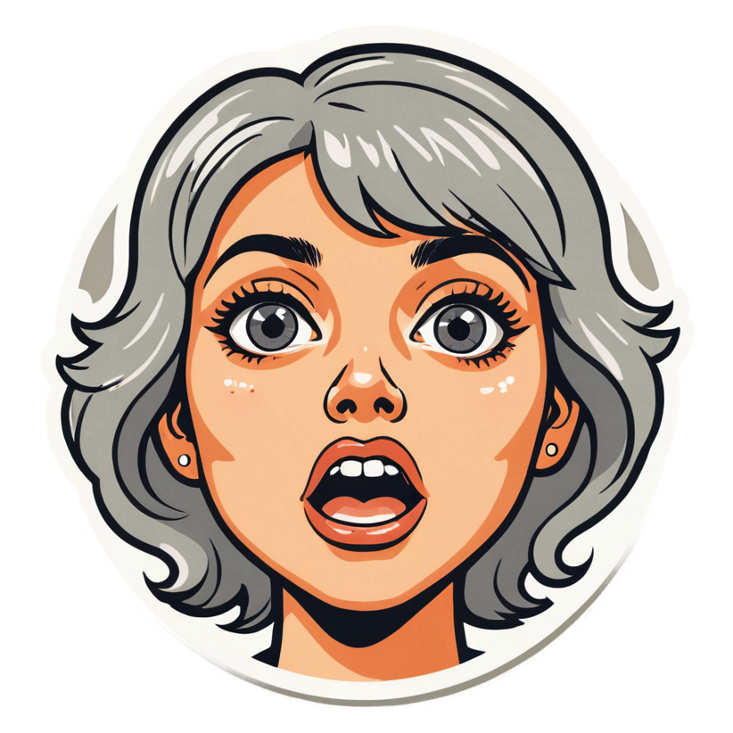 Shooketh (retro) — emoji stickers