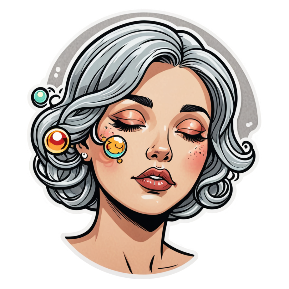 Sleepy Face (tattoo) — emoji stickers