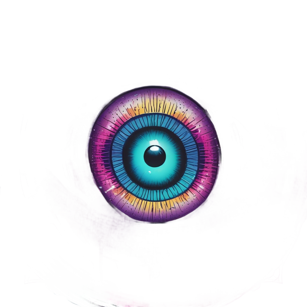 Eye of the Vortex — barbed wire stickers