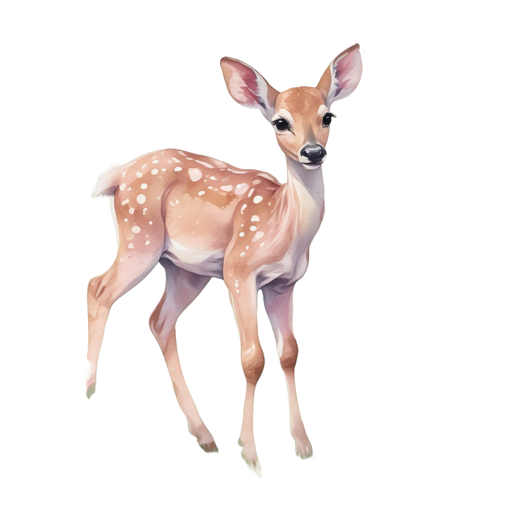 Fawn in Camo Dream — tactical & outdoor stickers