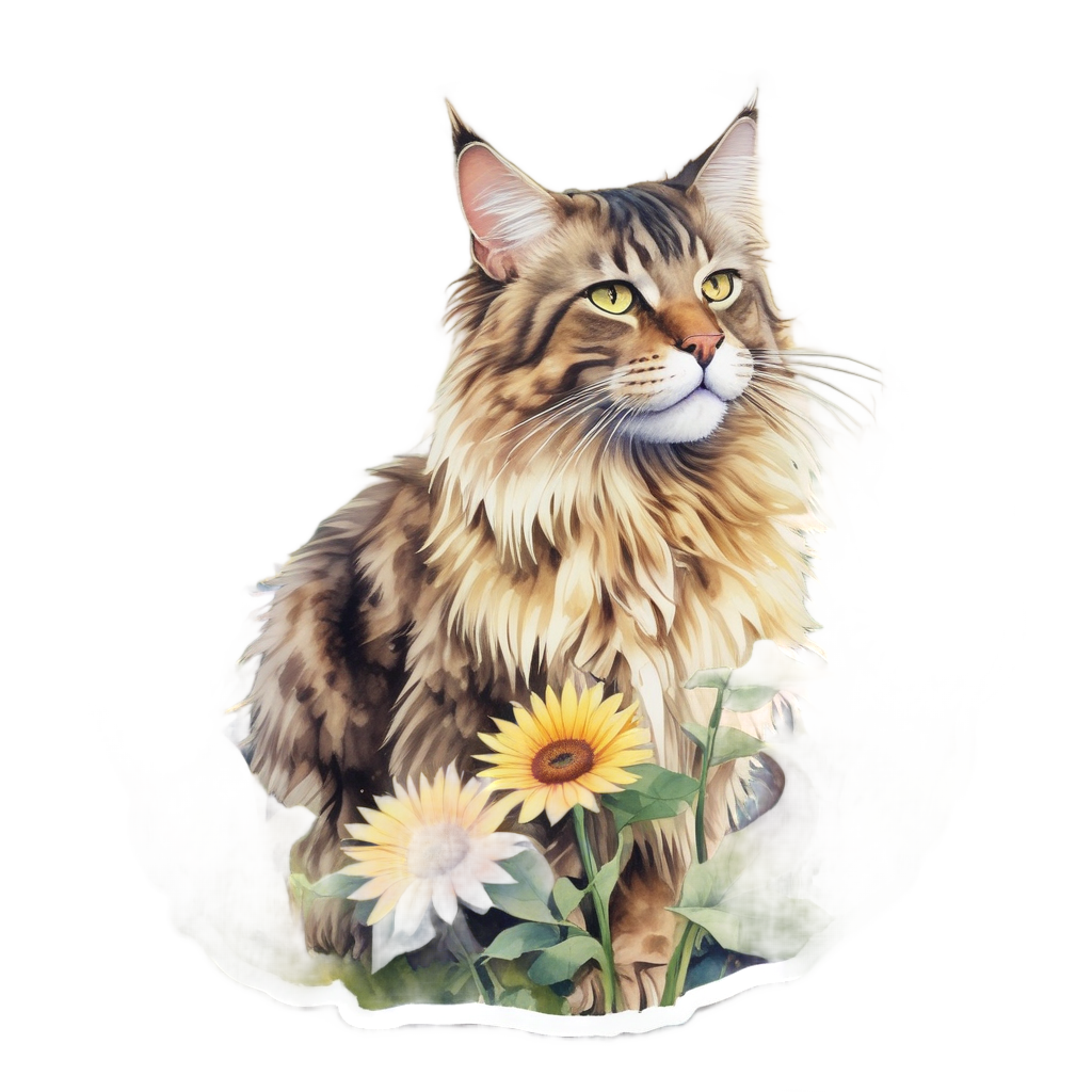 Feline Gardener — cats stickers