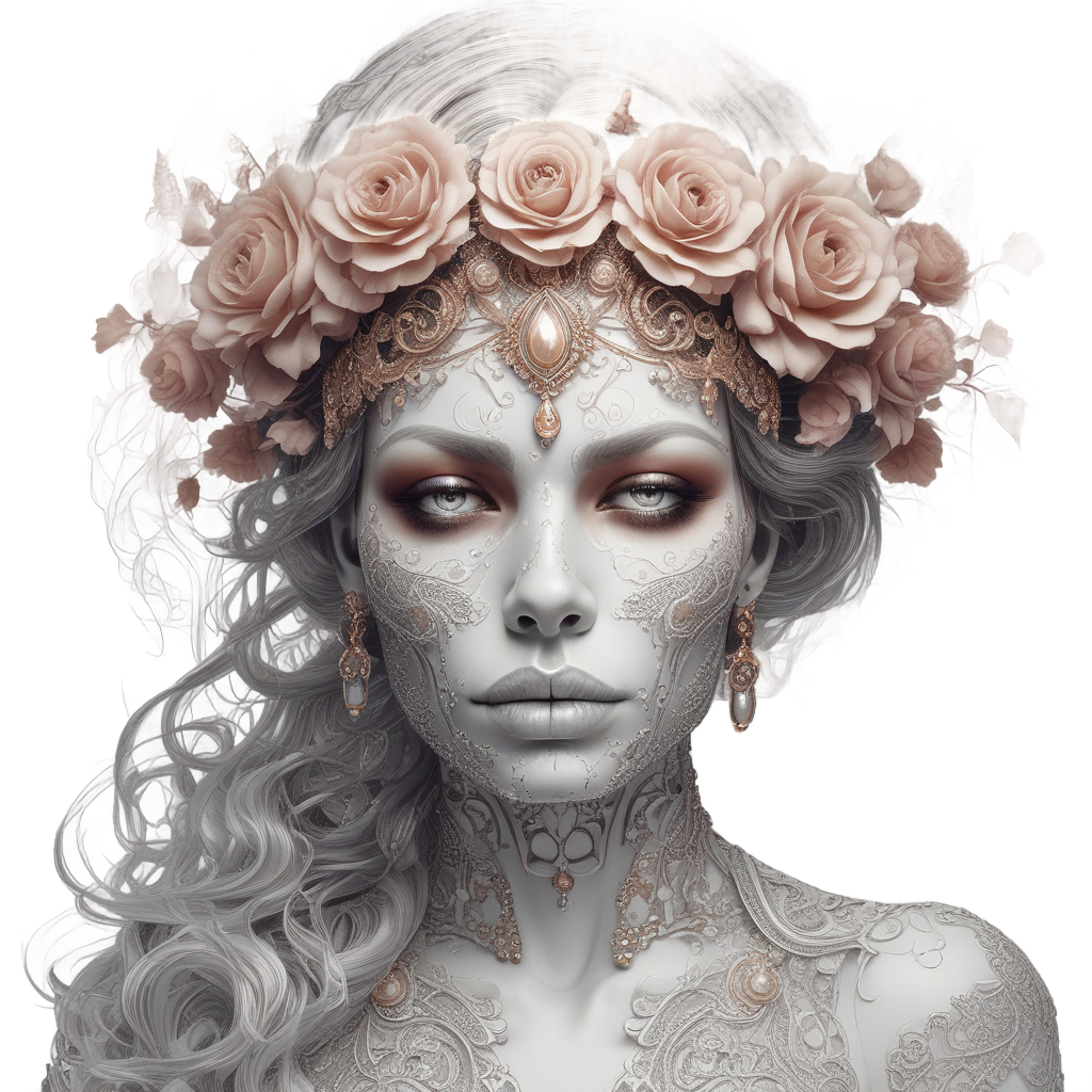 Flame Veil Seduction — flaming skull stickers