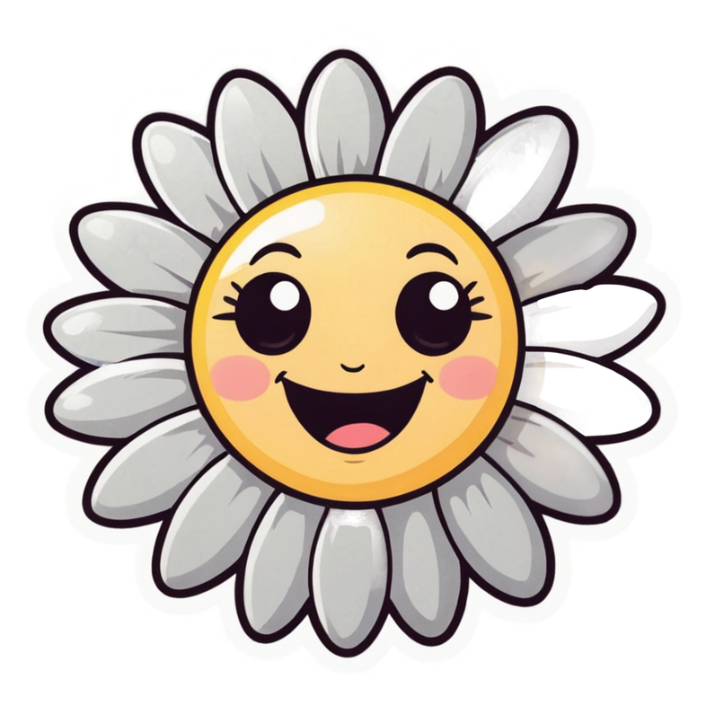 Daisy (kawaii) — kawaii stickers