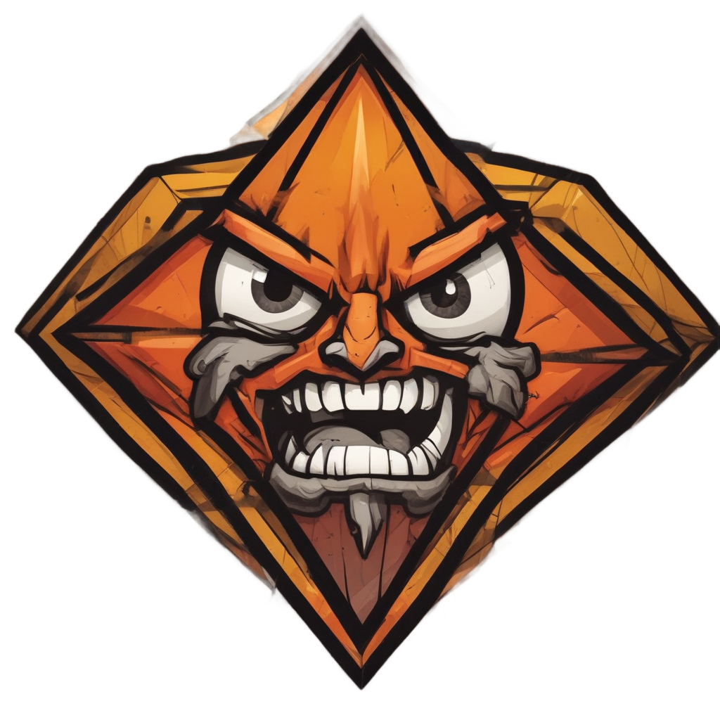Fuming Hazard Diamond — warning signage stickers