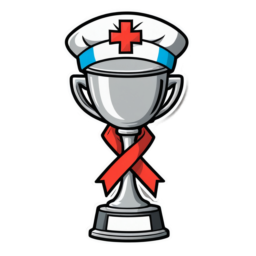 Survived The Shift (lineart) — funny & humor stickers