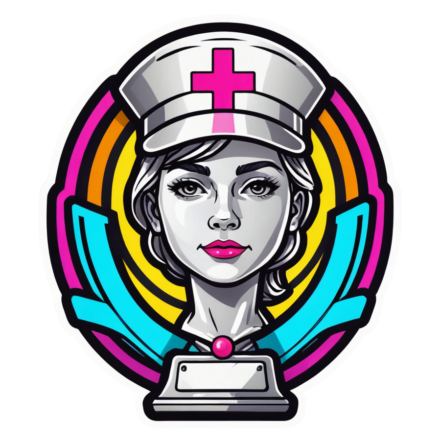 Survived The Shift (neon) — funny & humor stickers