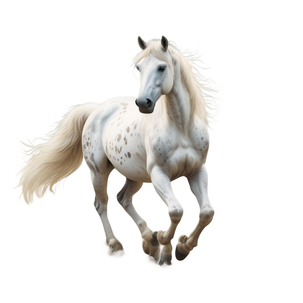 Galloping Appaloosa Dream — horses stickers