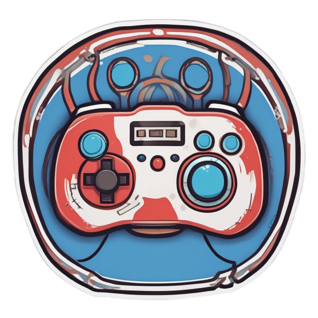 Gamer Biohazard Controller — gamer stickers