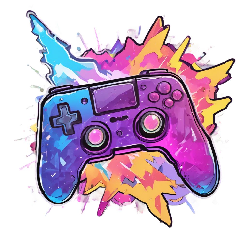 Gamer Bolt Controller — gamer stickers