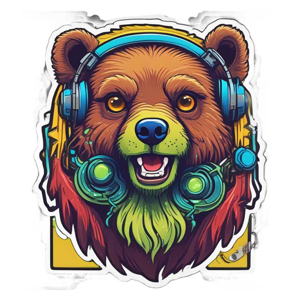 Gamer Cub Joystick — gamer stickers