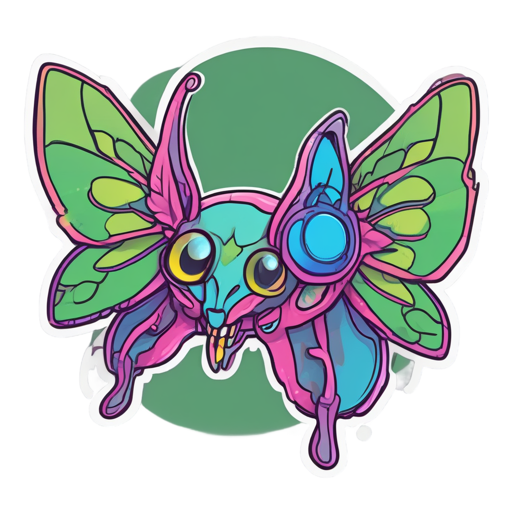 Gamer Luna Bug — gamer stickers