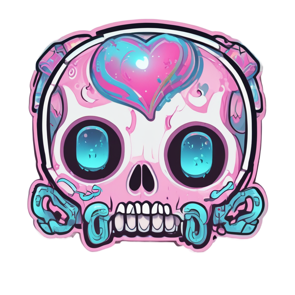 Gamer Pixel Skull — gamer stickers