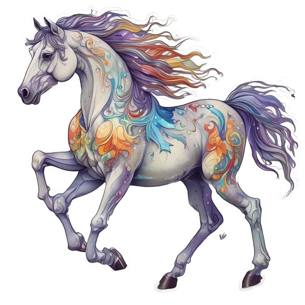 Gemstone Stallion Gleam — horses stickers