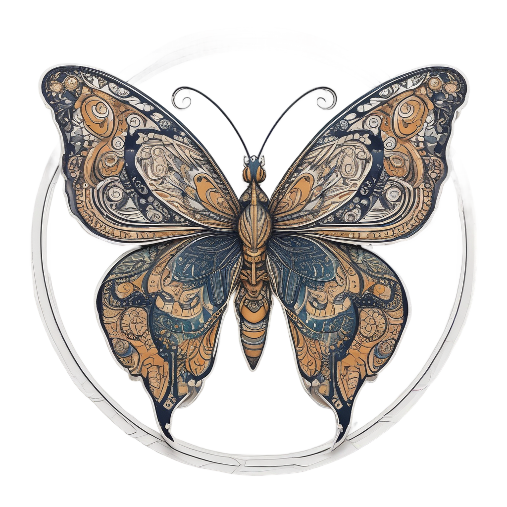 Geometric Sacred Geometry — insects stickers