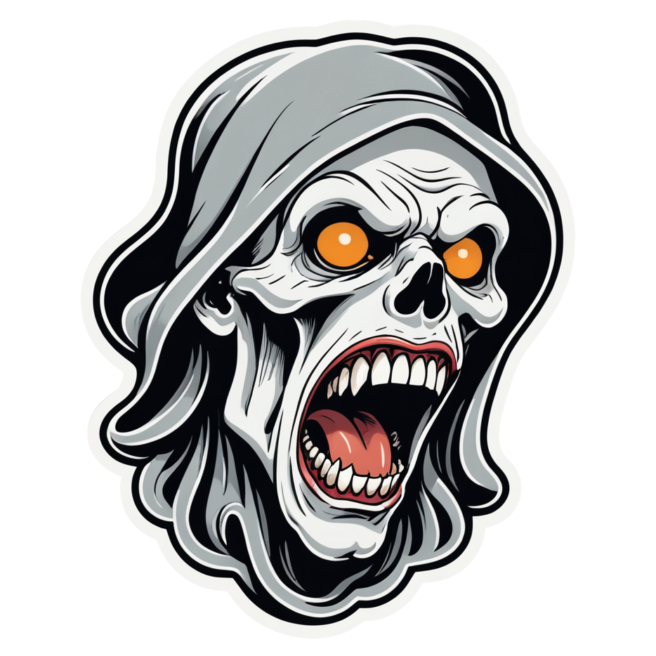 Sleepy Ghost (tattoo) — ghost stickers