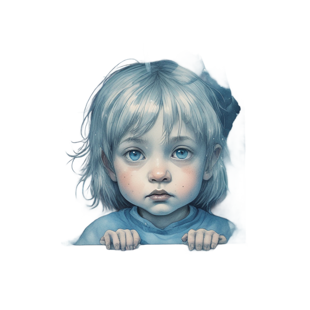 Ghostly Child at Window — ghost stickers
