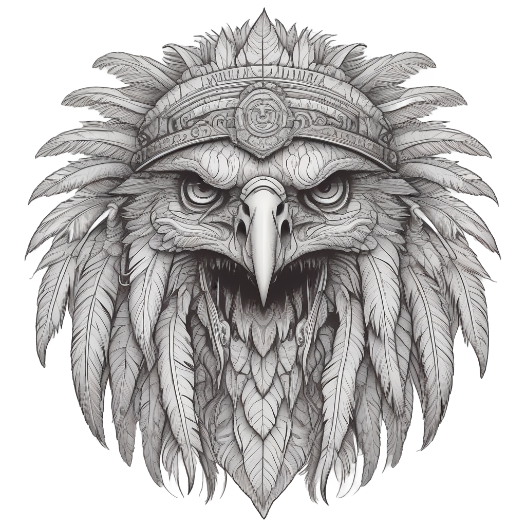 Golden War Skull — war-paint skull stickers