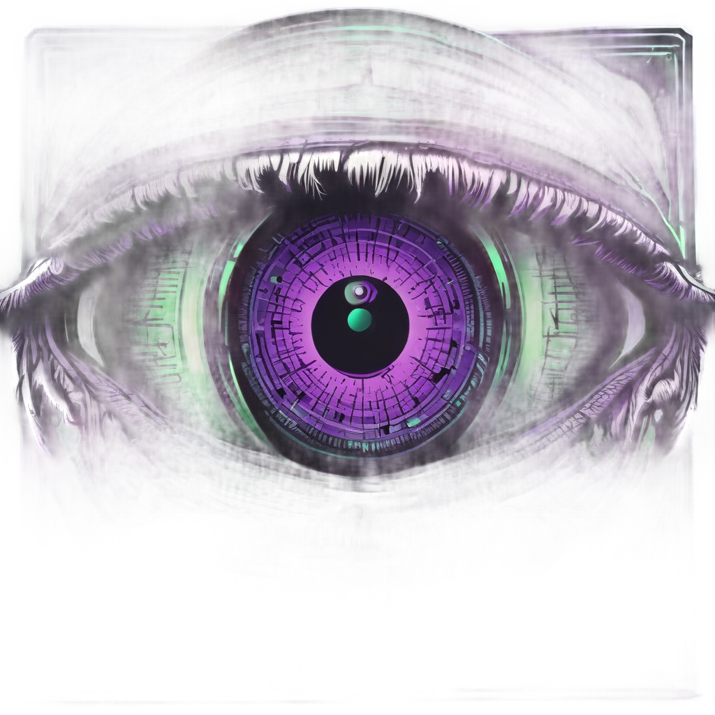 Guardian Biohazard Eye — horror stickers
