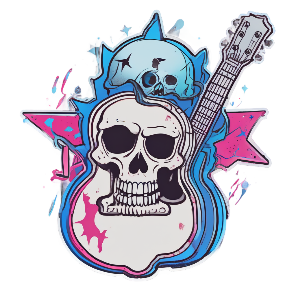 Guitar Solo Serenade — music stickers