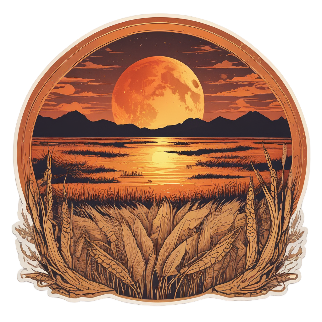 Harvester's Silver — moon stickers
