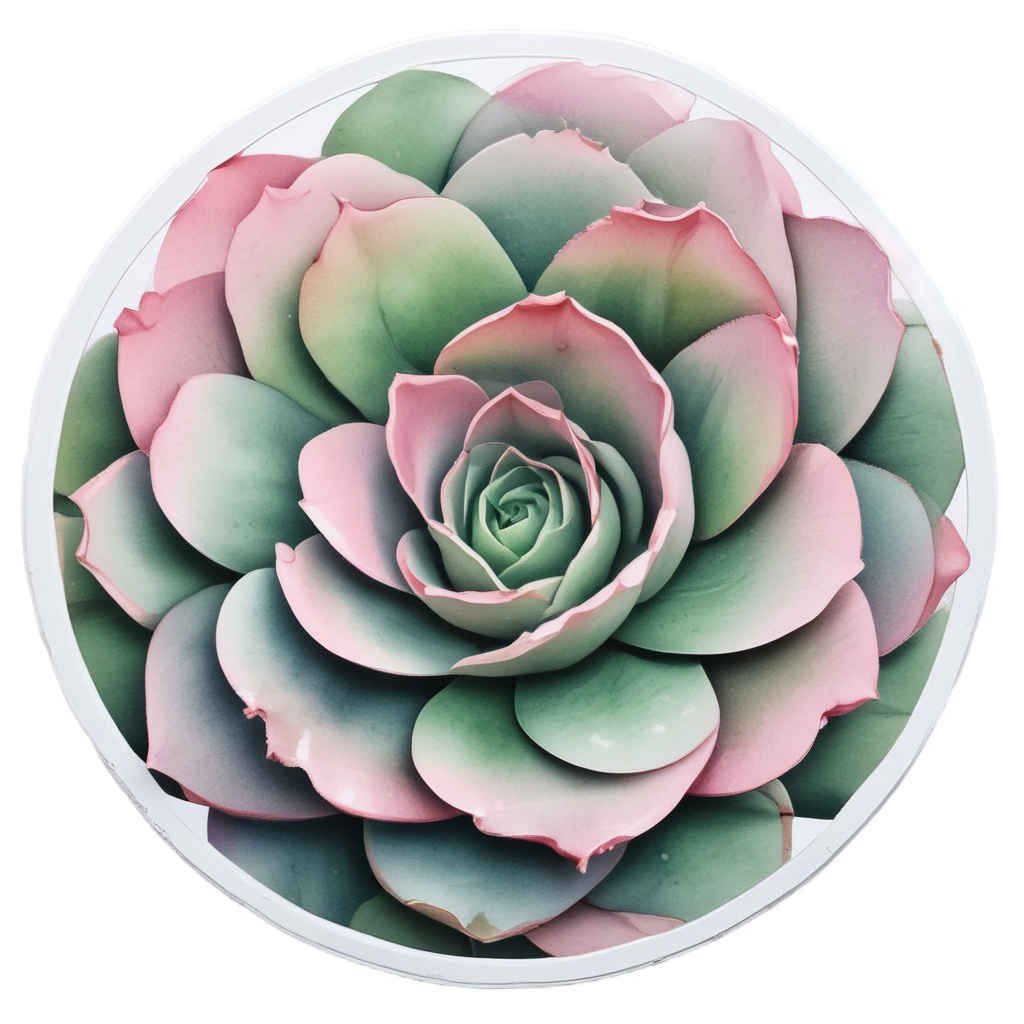 Heart-Leaf Succulent — succulents stickers