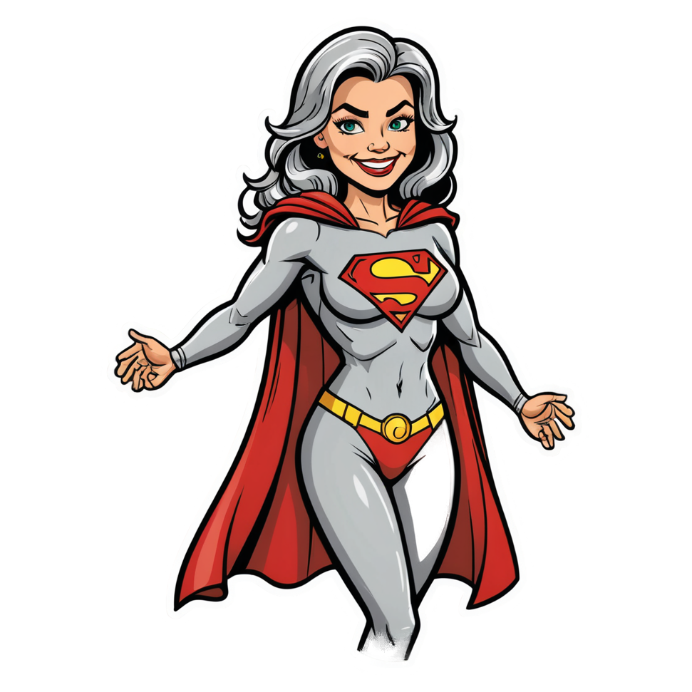 Hero Mom (tattoo) — superhero stickers