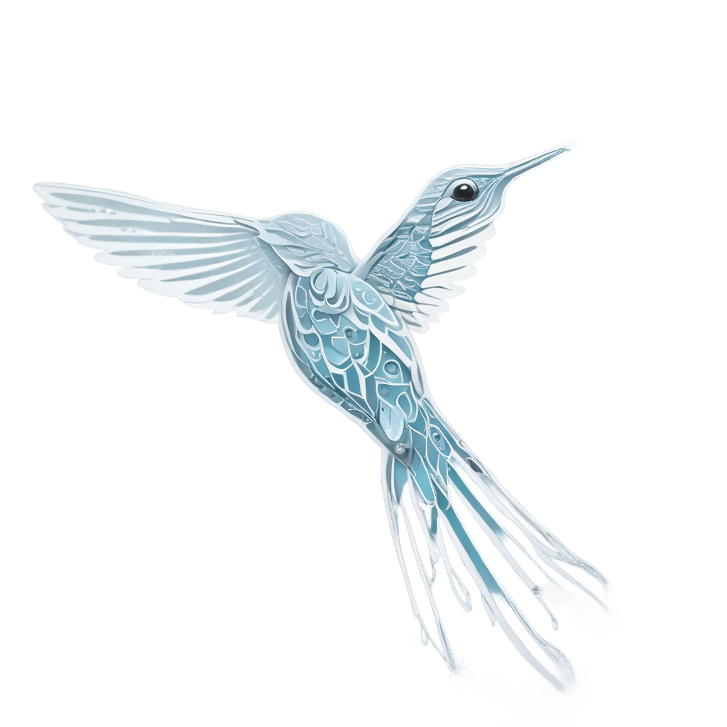 Icicle Wing Shiver — birds stickers