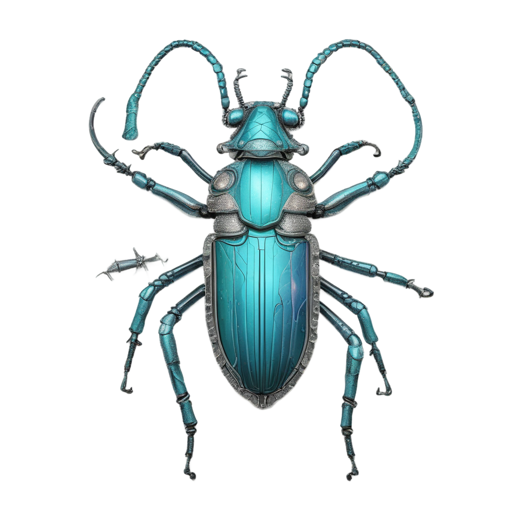 Jeweled Longhorn Beetle — insects stickers