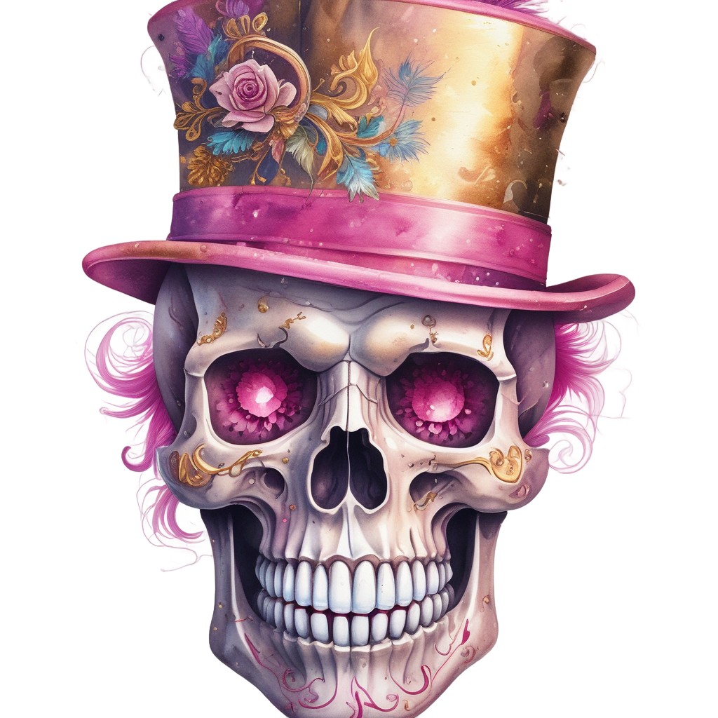 Jolly Crystal Skull — crystals & healing stickers
