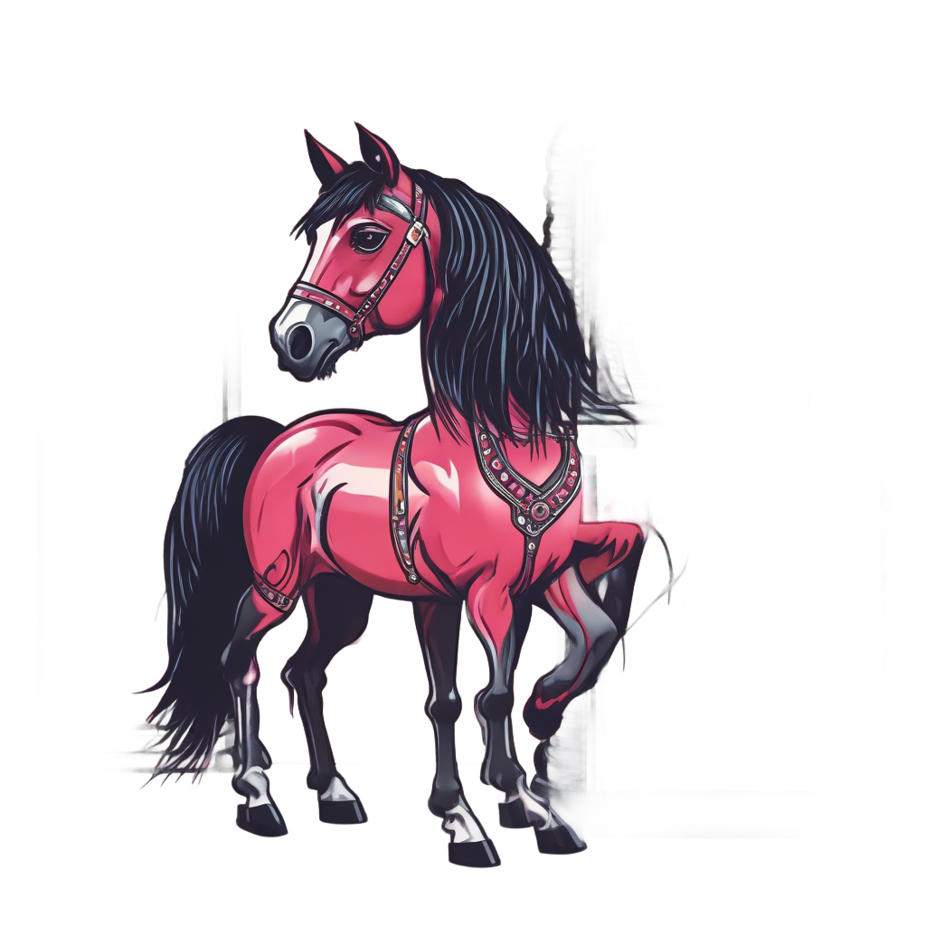 Jukebox Jive Pony — horses stickers