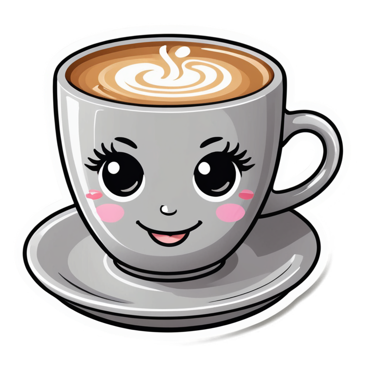 Espresso Buddy — kawaii stickers
