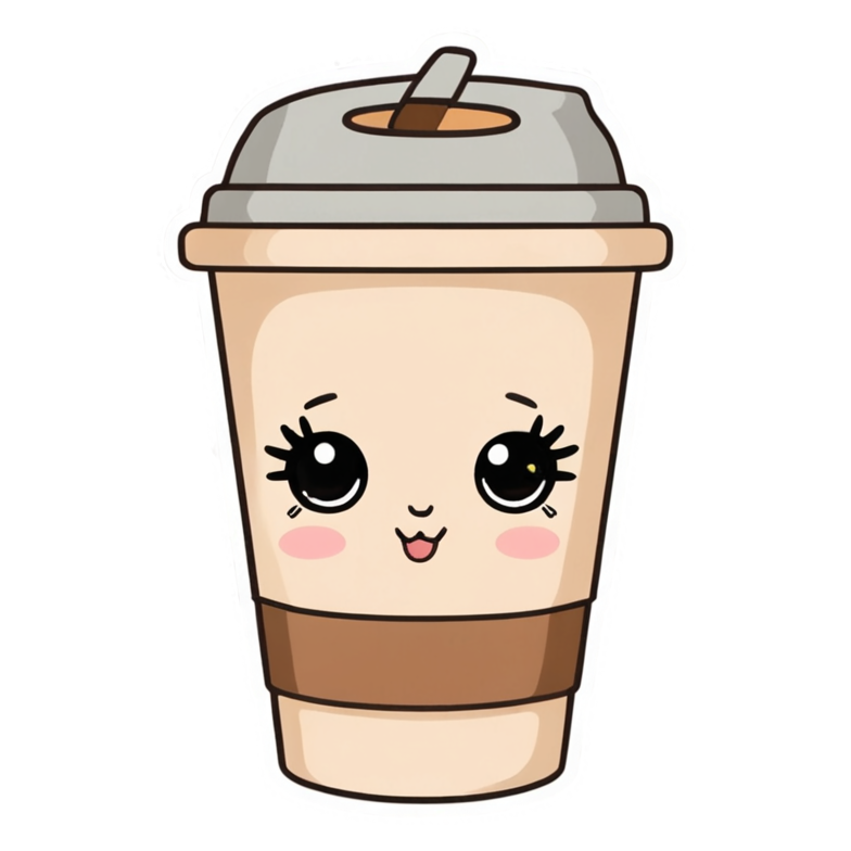 Morning Fuel (kawaii) — kawaii stickers