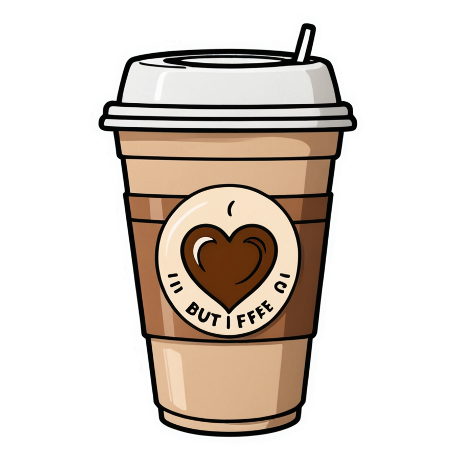 Morning Fuel (tattoo) — kawaii stickers