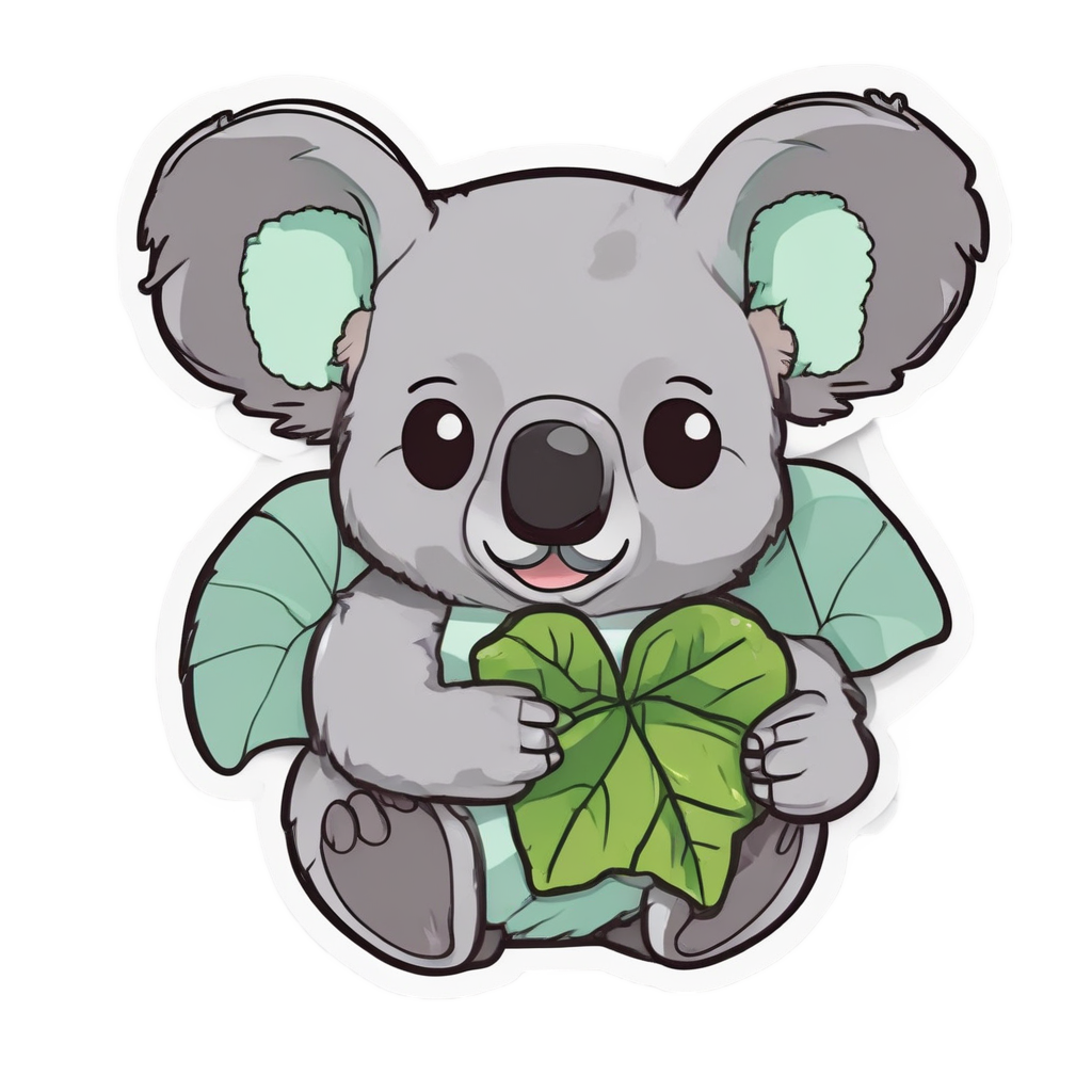 Koala Rad Snack — radioactive stickers
