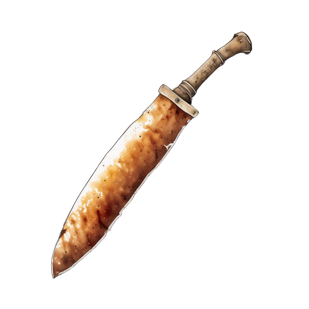 Machete Rusted Relic — horror stickers