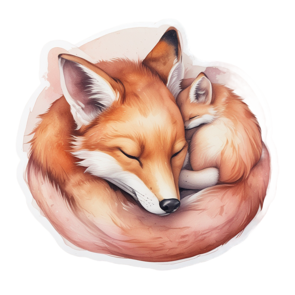 Master of Spooning — woodland nursery stickers