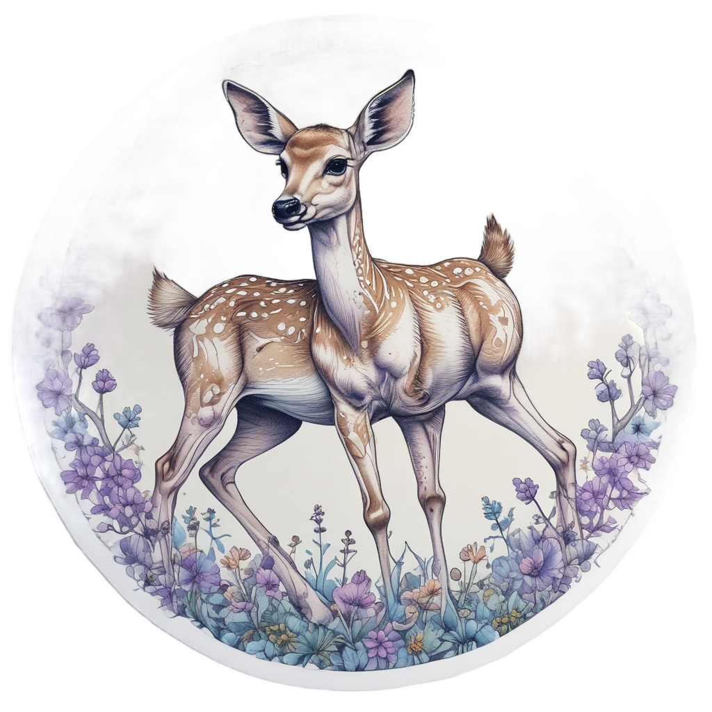 Meadow Song — woodland nursery stickers