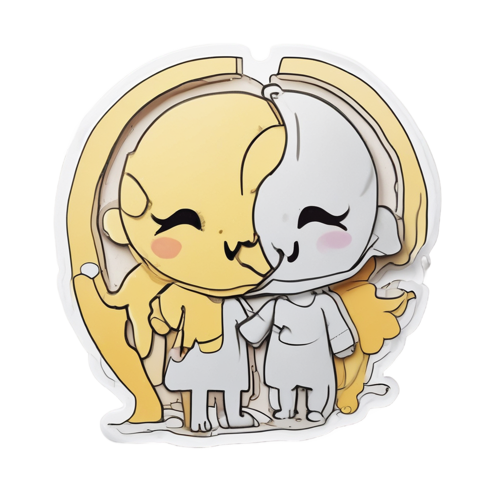 Moon and Sun Puzzle — moon stickers