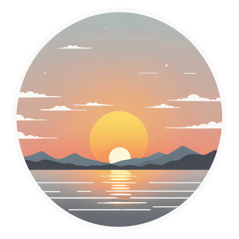 Just Begin — motivational stickers