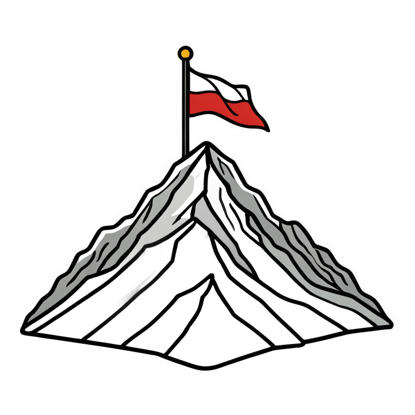 One Step (lineart) — motivational stickers