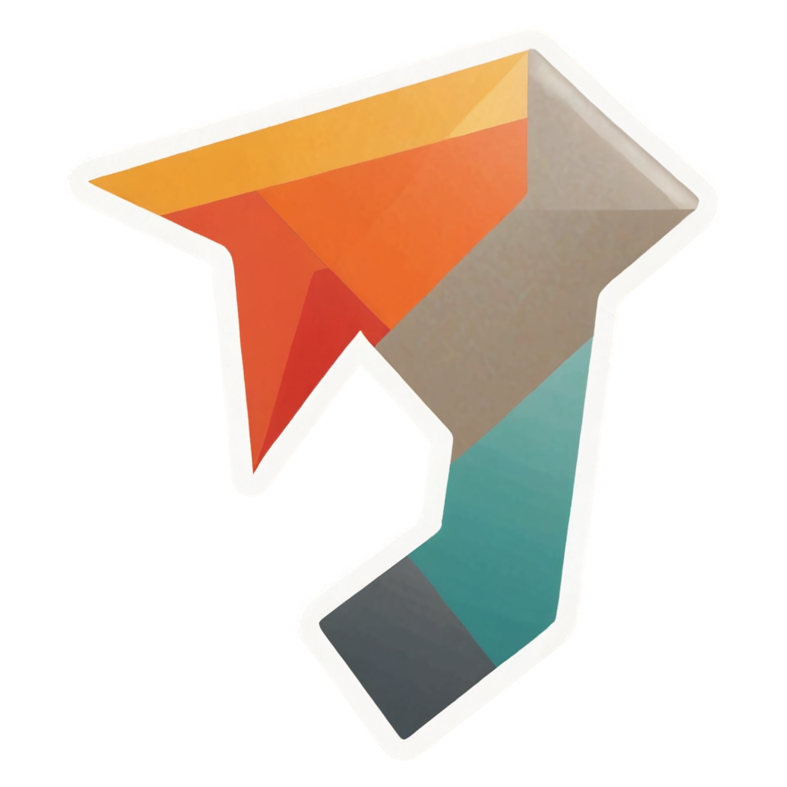 Progress Over Perfect (retro) — motivational stickers