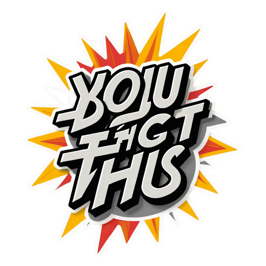 You Got This (papercut) — motivational stickers
